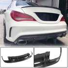 Mercedes CLA C117 2013–2019 Diffuser til bagkofanger (til AMG-Line / CLA45 AMG 2017-2019, kulfiber) foto 1