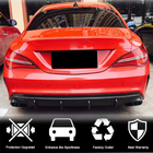 Mercedes CLA C117 2013–2019 Diffuser til bagkofanger (til AMG-Line / CLA45 AMG 2017-2019, kulfiber) foto 2