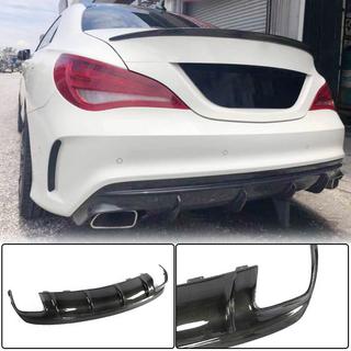 Diffuser til bagkofanger (til AMG-Line / CLA45 AMG 2017-2019, kulfiber) foto 1