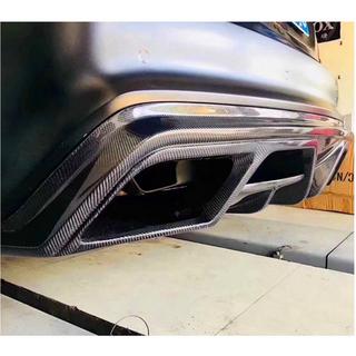 Bagkofanger-diffuser V1 (til AMG-Line / CLA45 AMG 2013-2016, kulstof) foto 3