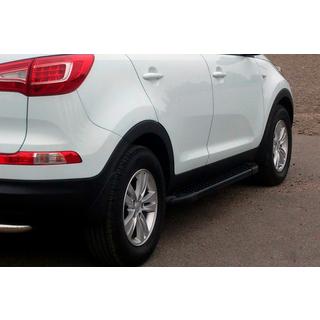 Allmond Black sidetrin (2 stk., aluminium)