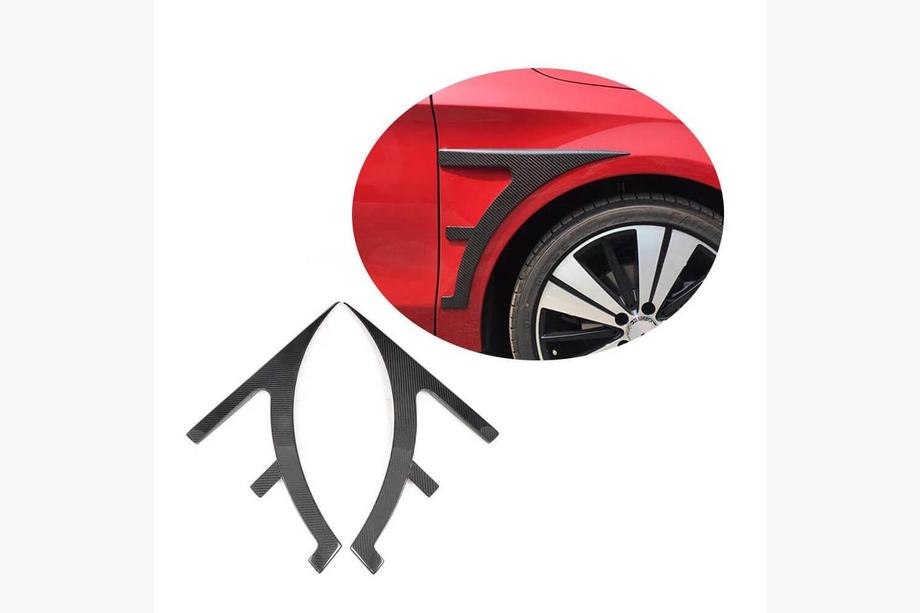 Mercedes CLA C117 2013–2019 Kulfiberbeklædning til forskærme Image