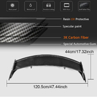 Mercedes A-Klasse W176 2012–2018 Spoiler V1 (til HB, carbon) foto 5
