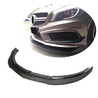 Mercedes A-Klasse W176 2012–2018 Frontlæbe til forreste kofanger Lip V1 (til AMG-Line / A45 AMG HB 2013-2015, kulfiber) foto 1
