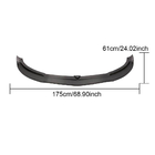 Mercedes A-Klasse W176 2012–2018 Frontlæbe til forreste kofanger Lip V1 (til AMG-Line / A45 AMG HB 2013-2015, kulfiber) foto 6