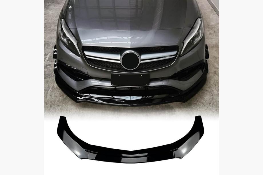 Mercedes A-Klasse W176 2012–2018 Lip til frontkofanger (til A45 AMG, ABS) Image