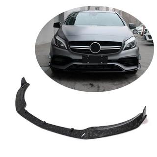 Frontlæbe til forreste kofanger Lip (til A45 AMG HB 2016-2018, Carbon) foto 1