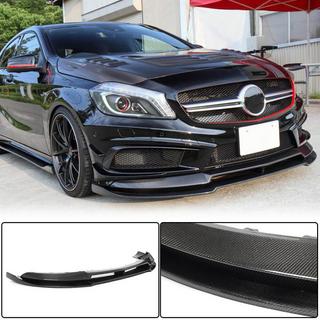 Frontlæbe til forreste kofanger Lip V2 (til AMG-Line / A45 AMG HB 2013-2015, carbon) foto 1