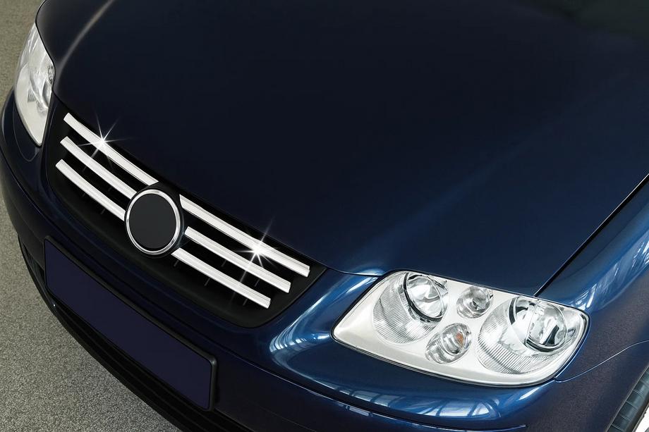 Volkswagen Polo 2001–2009 Kølergrilllister (rustfrit stål) 2001-2003 Image