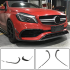 Mercedes A-Klasse W176 2012–2018 Frontspoiler læbe til forreste kofanger (til AMG-Line / A45 AMG HB 2016-2018, carbon) foto 6