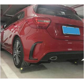 Kulfiber bagkofangerlister (til A45 AMG HB 2013-2015) foto 2