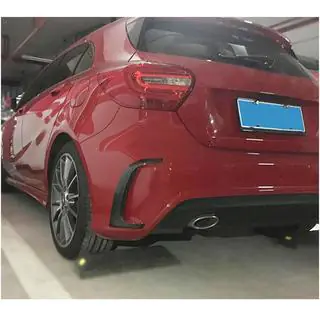 Kulfiber bagkofangerlister (til A45 AMG HB 2013-2015) foto 2