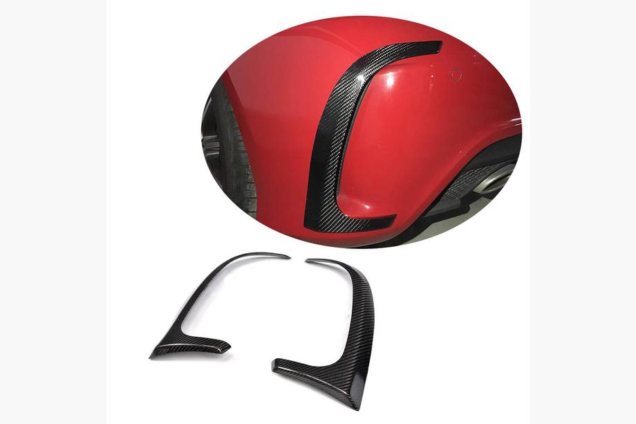 Mercedes A-Klasse W176 2012–2018 Kulfiber bagkofangerlister (til A45 AMG HB 2013-2015) Image