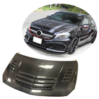 Mercedes A-Klasse W176 2012–2018 Motorhjelm (carbon) foto 1