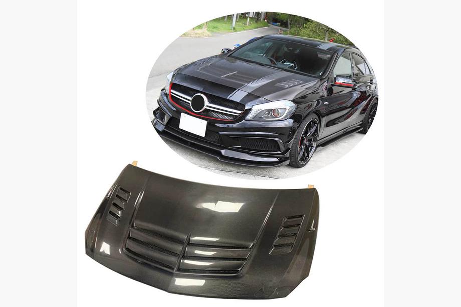Mercedes A-Klasse W176 2012–2018 Motorhjelm (carbon) Image