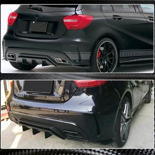 Bagkofangerflaps Flap (til AMG-Line / A45 AMG HB, carbon) foto 3
