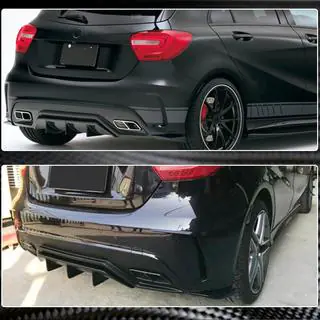 Bagkofangerflaps Flap (til AMG-Line / A45 AMG HB, carbon) foto 3