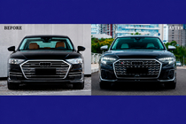 Audi A8 2018– Facelift-kit med udskiftning af forlygter (til S8 2025) foto 1