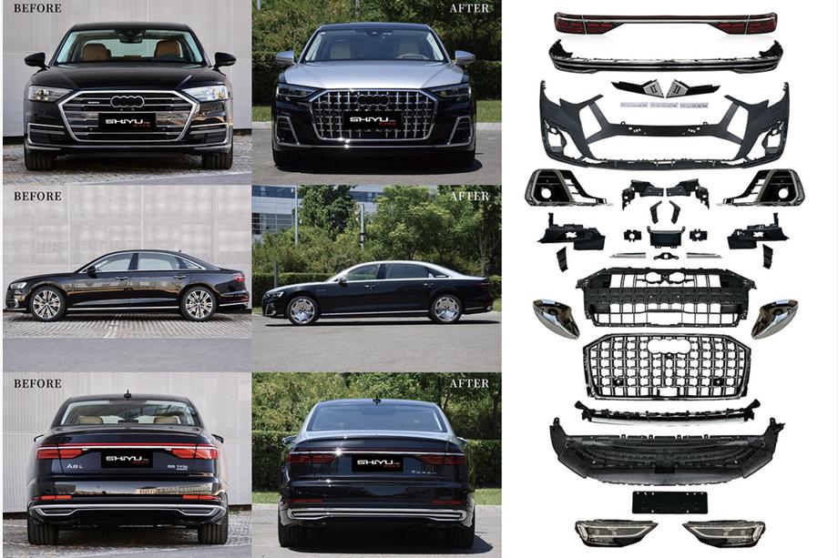 Audi A8 2018– Facelift-sæt med udskiftning af forlygter (til Horch 2025) Image