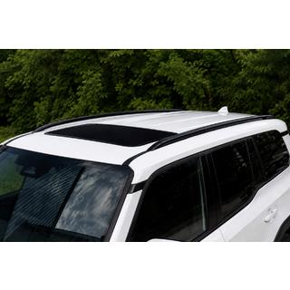 Integrerede tagrælinger, sorte OEM (aluminium) Toyota Land Cruiser Prado 250 2023–