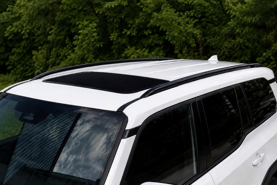 Toyota Land Cruiser Prado 250 2023– Integrerede tagrælinger, sorte OEM (aluminium) Image