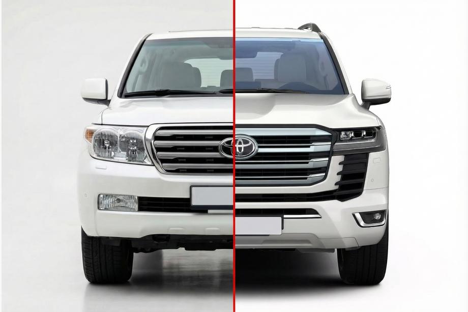Toyota Land Cruiser 200 2007–2021 Restyling-sæt til LC 300 High-Line (Standard-sæt) Image
