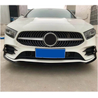 Mercedes A-klasse W177 2018– Frontlip til forreste kofanger Lip V1 (til AMG-Line SD 2018-2021, kulfiber) foto 2