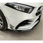 Mercedes A-klasse W177 2018– Frontlip til forreste kofanger Lip V1 (til AMG-Line SD 2018-2021, kulfiber) foto 3