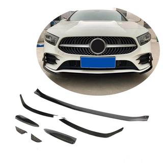 Frontlip til forreste kofanger Lip V1 (til AMG-Line SD 2018-2021, kulfiber) foto 1