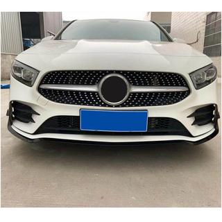 Frontlip til forreste kofanger Lip V1 (til AMG-Line SD 2018-2021, kulfiber) foto 2