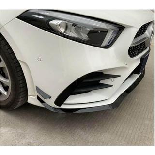 Frontlip til forreste kofanger Lip V1 (til AMG-Line SD 2018-2021, kulfiber) foto 3