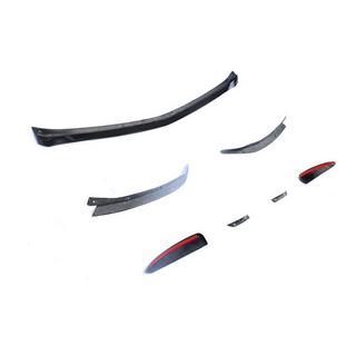 Frontlip til forreste kofanger Lip V1 (til AMG-Line SD 2018-2021, kulfiber) foto 4