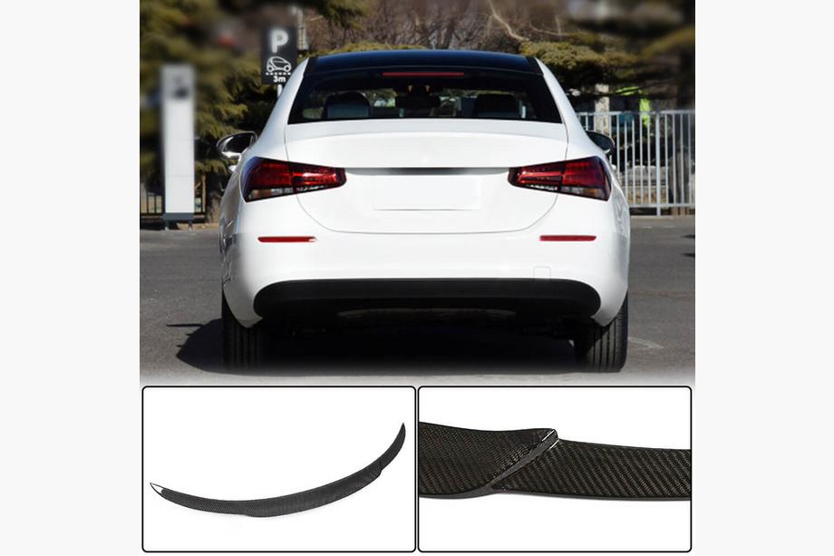 Mercedes A-klasse W177 2018– Spoiler V1 (til SD, kulfiber) Image