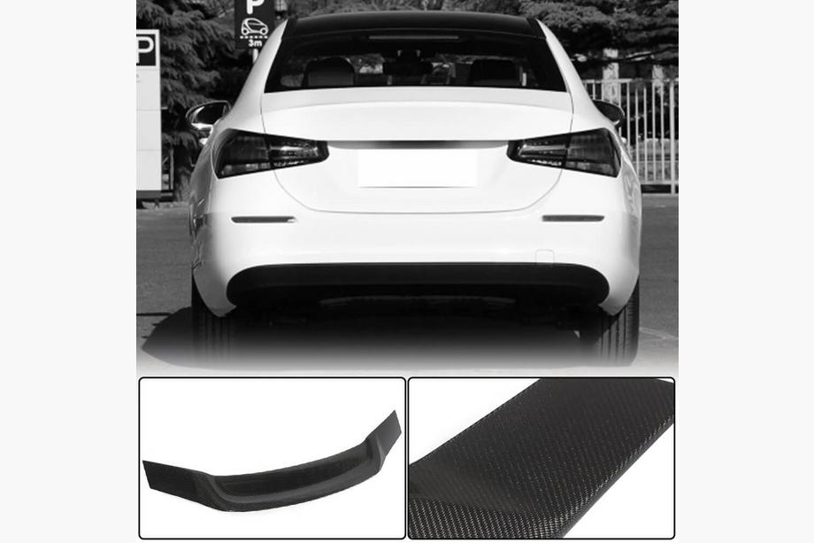 Mercedes A-klasse W177 2018– Spoiler V2 (til SD, carbon) Image