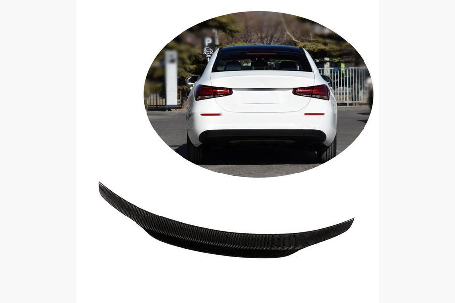 Mercedes A-klasse W177 2018– Spoiler V4 (til SD, carbon) Foto 1