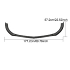 Mercedes A-klasse W177 2018– Frontspoiler-læbe cover Lip V2 (til AMG-Line SD 2018-2021, carbon) foto 6