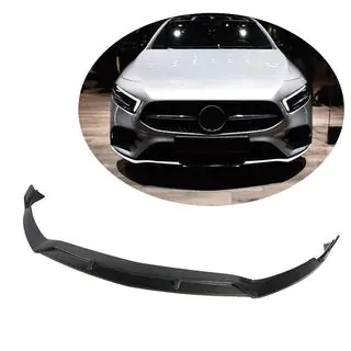 Frontlæbe til forkofanger Lip V3 (til AMG-Line SD 2018-2021, carbon) foto 1