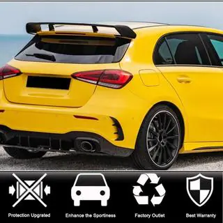 Bagkofangerbeklædning (til A45 AMG 2021-2023, carbon) foto 2