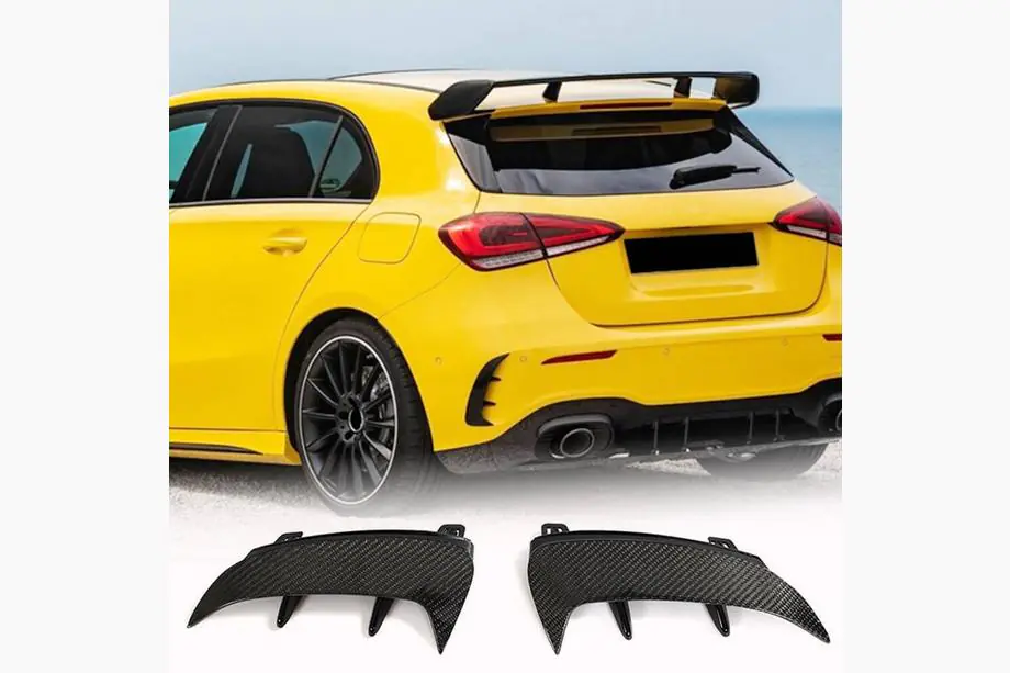 Mercedes A-klasse W177 2018– Bagkofangerbeklædning (til A45 AMG 2021-2023, carbon) Image
