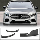 Mercedes A-klasse W177 2018– Frontkofanger-tilføjelser Flap (til AMG-Line 2018-2021, carbon) foto 1