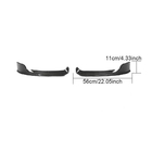 Mercedes A-klasse W177 2018– Frontkofanger-tilføjelser Flap (til AMG-Line 2018-2021, carbon) foto 6