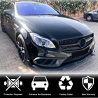 Mercedes CLS C218 2011–2018 Carbon frontbumper-læber (til AMG-Line SD 2015-2018) foto 2
