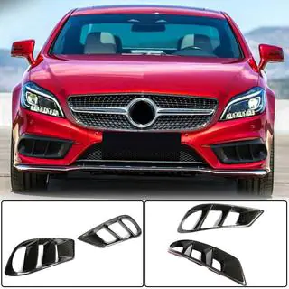 Carbon frontbumper-læber (til AMG-Line SD 2015-2018) foto 1