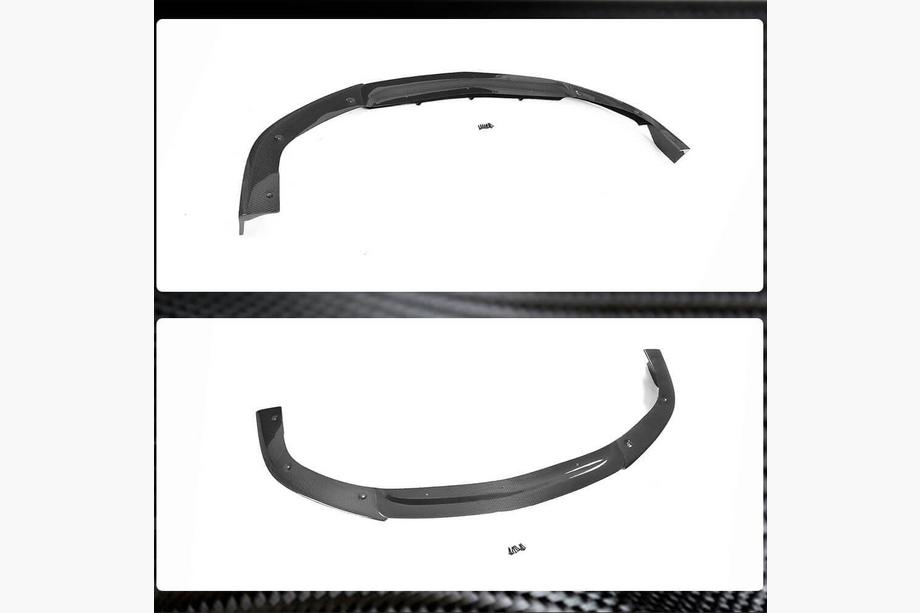 Mercedes CLS C218 2011–2018 Frontlæbe til forreste kofanger Lip V1 (til CLS63 AMG SD 2015-2018, carbon) Foto 6