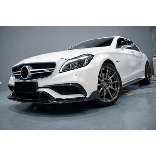 Frontlæbe til kofanger Lip V2 (til CLS63 AMG SD 2015-2018, carbon)