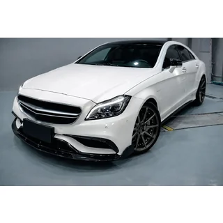 Frontlæbe til kofanger Lip V2 (til CLS63 AMG SD 2015-2018, carbon) foto 3