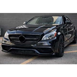 Frontlæbe til kofanger (til CLS63 AMG SD 2015-2018, carbon) foto 3