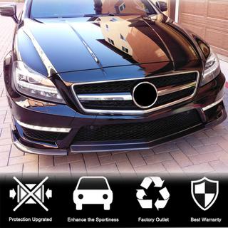 Frontlæbe til forreste kofanger Lip V1 (til CLS63 AMG SD 2011-2014, carbon) foto 2