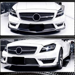 Frontlæbe til forreste kofanger Lip V1 (til CLS63 AMG SD 2011-2014, carbon) foto 3
