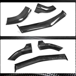 Frontlæbe til forreste kofanger Lip V1 (til CLS63 AMG SD 2011-2014, carbon) foto 4